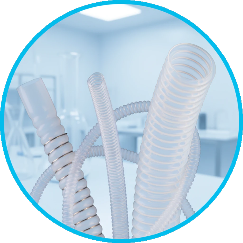 PTFE Convoluted Tubing