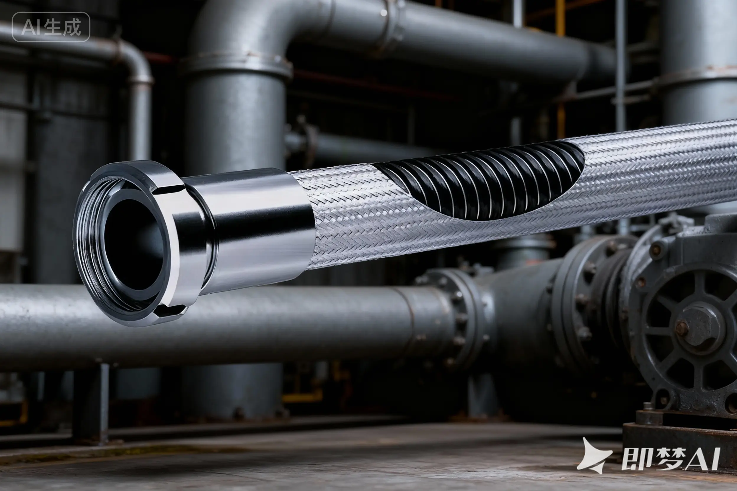 Convoluted PTFE Hose