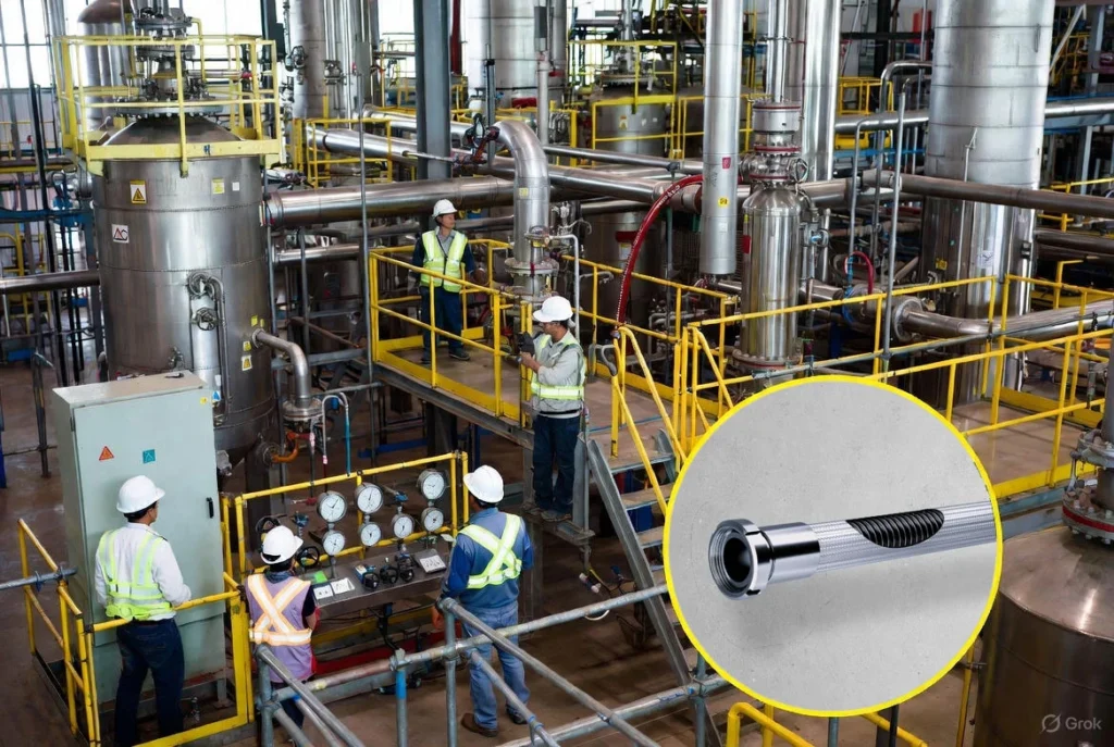 Custom PTFE Hose Assemblies Flared Ends