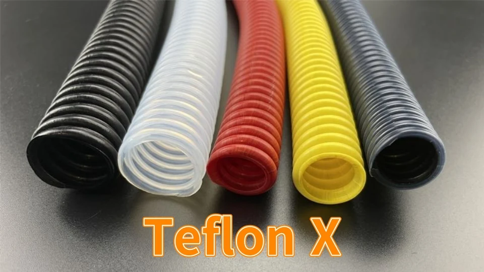 High-Performance PTFE Corrugated Fuel Hoses