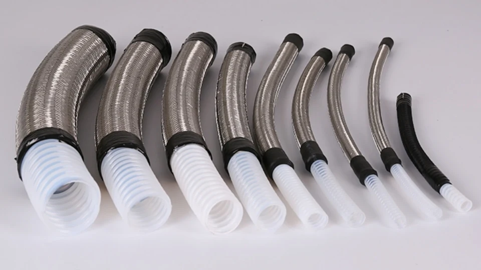 PTFE Corrugated Hose Braid Selection