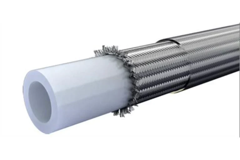 Corrugated PTFE Hose for Hot Melt Adhesive Transfer