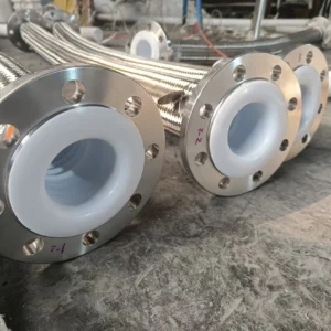 Stainless Steel Braided PTFE Hose Flared