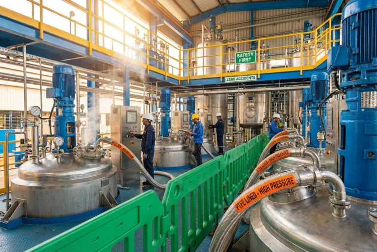 High Pressure PTFE Hose Flared