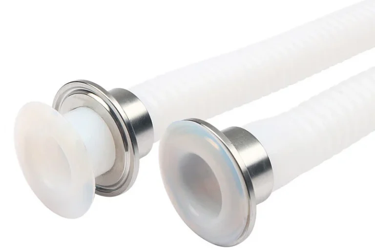 Sanitary PTFE Hose with Flared Fittings