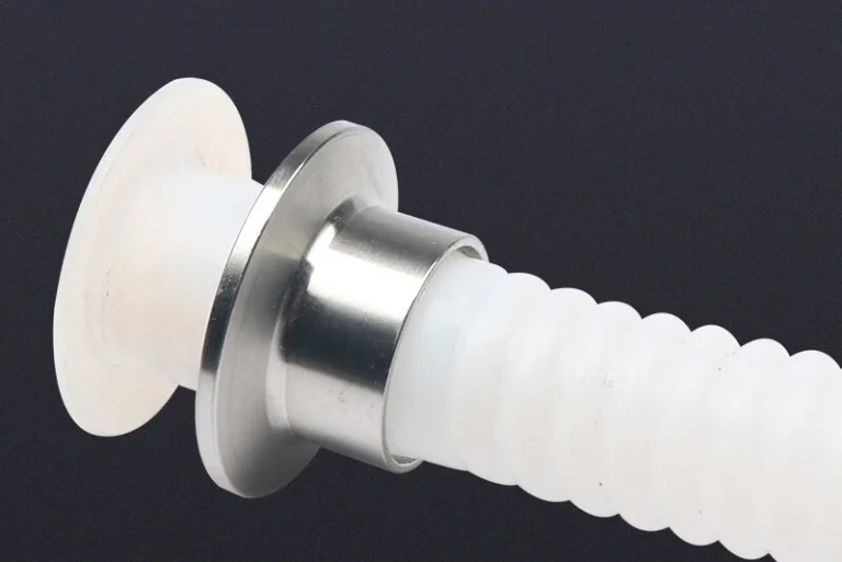 Convoluted PTFE Hose with Flared Ends