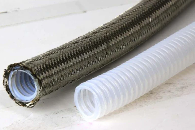 smooth bore vs convoluted PTFE hose