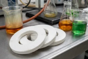 PTFE gaskets for chemical applications