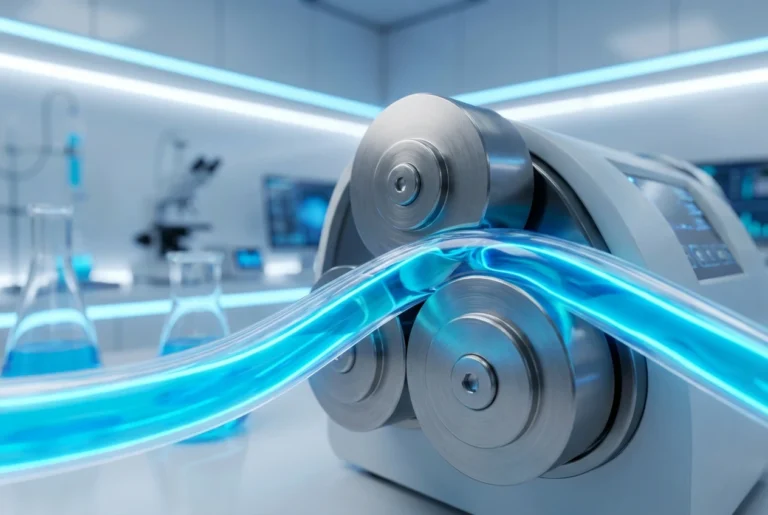 peristaltic pump tubing comparison between PTFE vs Silicone for chemical dosing